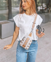 Wrangler Southwestern All-over Aztec Print Sling Bag